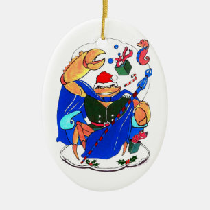Whimsical Niedlich Alaska Wildlife Keramik Ornament