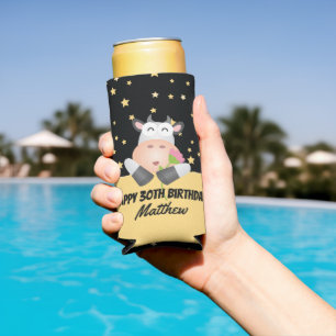 Whimsical Niedlich Heilige Kuh Happy Birthday Part Selters Dosenkühler