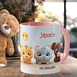 Whimsical Niedlich Hunde Geschenke für Kinder Tass Kaffeetasse