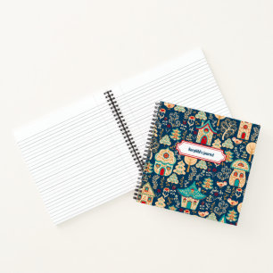 Whimsical Nordic Houses Notizbuch