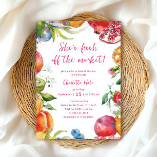 "Whimsical off the Market Bauern Brautparty" Einladung