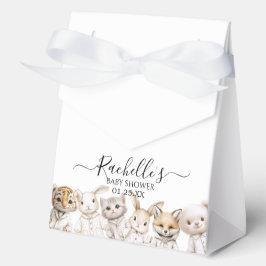 Whimsical Pajama Animals: Soft Pastel Party Accent Geschenkschachtel