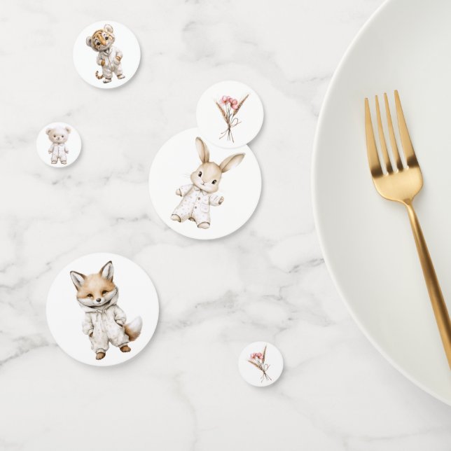 Whimsical Pajama Animals: Table Confetti Konfetti (Gruppe)