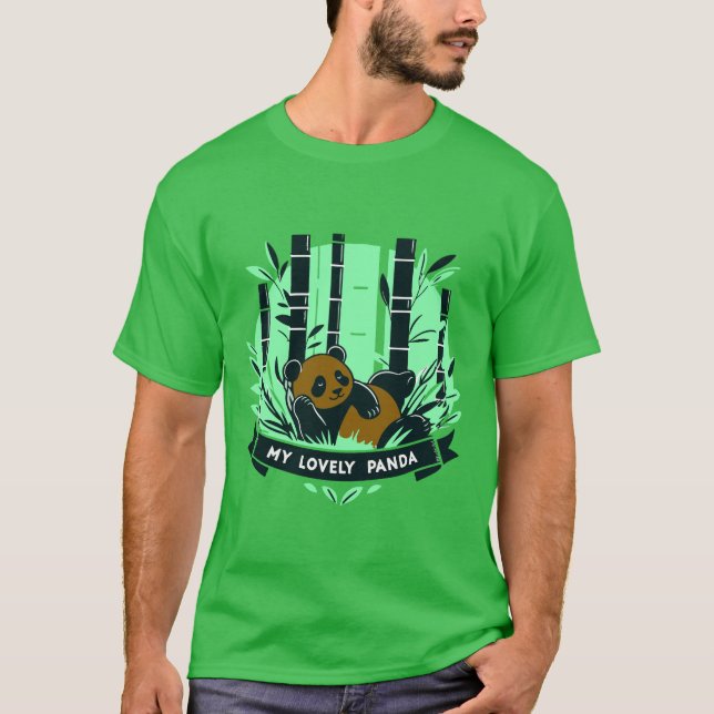 Whimsical Panda Geschenke: Adorable Designs & Artw T-Shirt (Vorderseite)