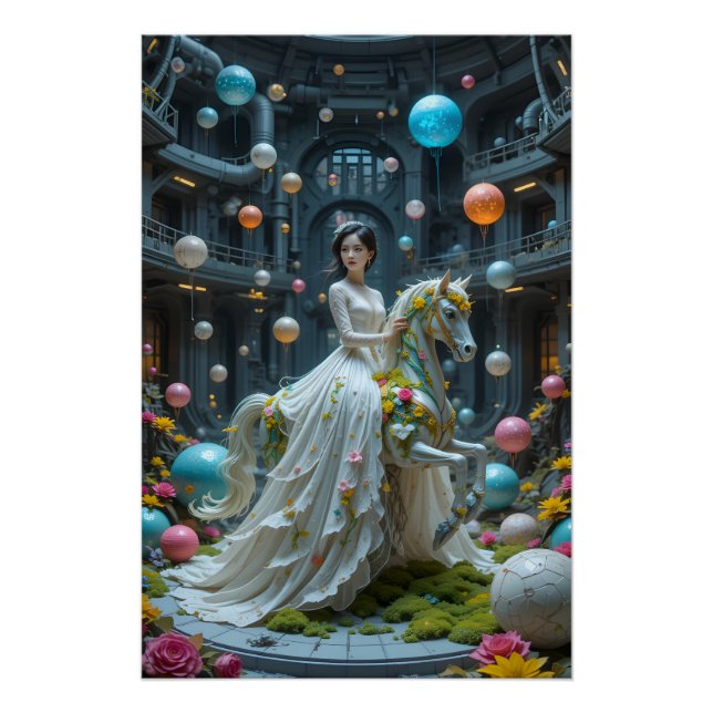 Whimsical Papercraft Dream Poster (Vorderseite)
