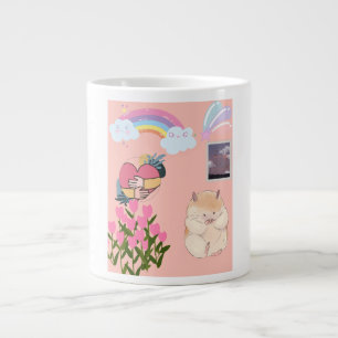Whimsical Pastel Dreams Jumbo-Tasse