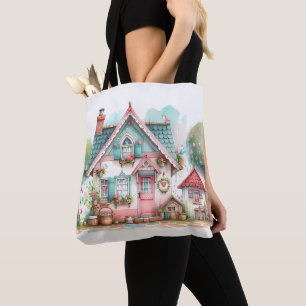 Whimsical Pastel Fairy Tale Hütte