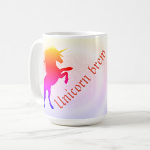 Whimsical Pastel Rainbow Unicorn Tasse