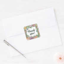 Whimsical Pastel Watercolor Wildblume Hochzeit