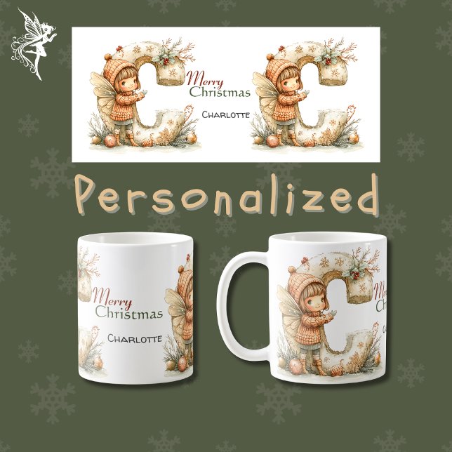 Whimsical Personalisiert gemütlich Weihnachten Kaffeetasse (Von Creator hochgeladen)