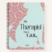 Whimsical Pet Therapy Spaß Pink Blue
