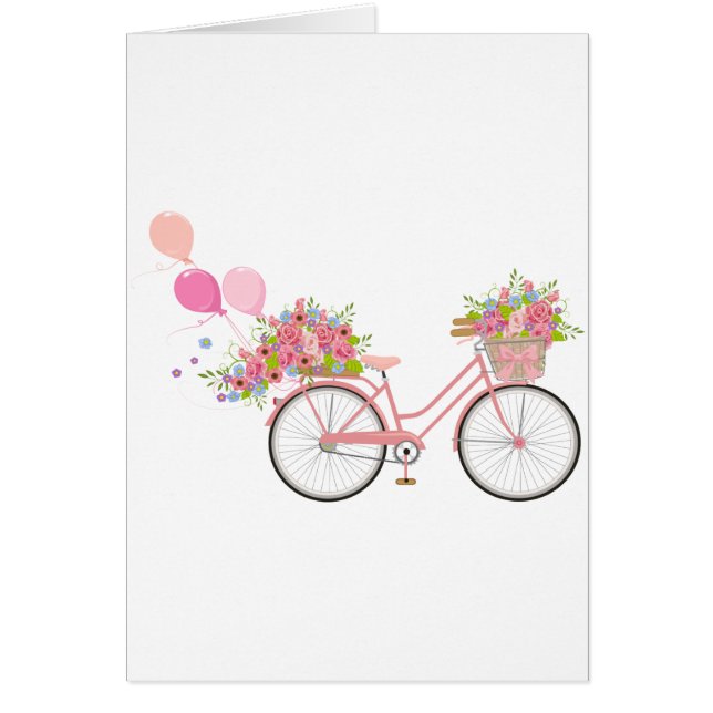 Whimsical Pink Bicycle (Vorne)