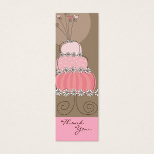Whimsical Pink Cake Danke Gastgeschenk Hochzeit Ta