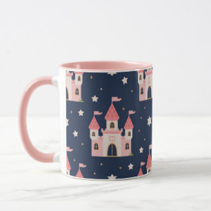 Whimsical Pink Castle - Niedliches Märchenfest Ins Tasse