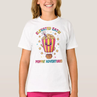 Whimsical Popcorn Sky Ride T-Shirt