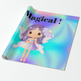 Whimsical Princess Fairy Birthday Geschenkpapier