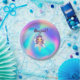 Whimsical Princess Fairy Birthday Pappteller