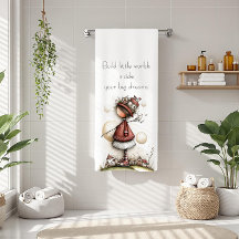 Whimsical Quote and Girl