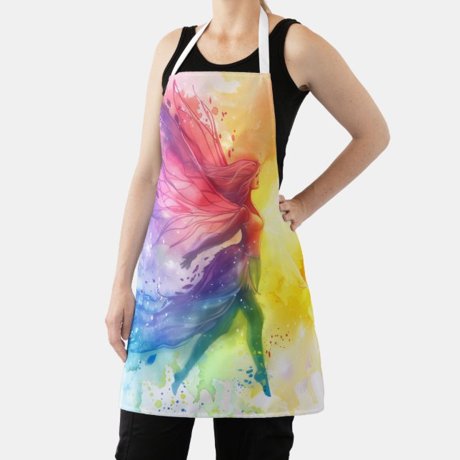 Whimsical Rainbow Fairy - verzauberter Kernpunkt Schürze (InSitu)