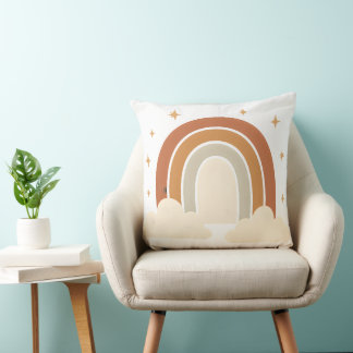 Whimsical Rainbow Wolken Wurfkissen Kissen