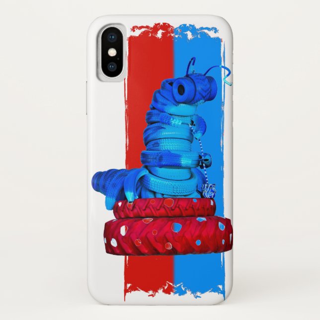 Whimsical Raupe iPhone Case (Rückseite)