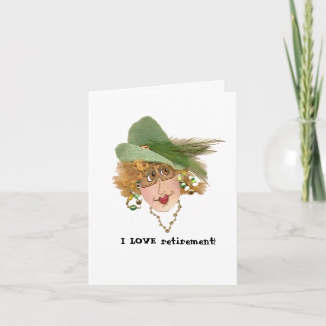 Whimsical Remüde Gal Card Karte (Vorderseite)