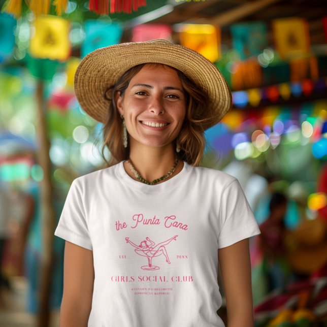 Whimsical Retro Doodle | Bachelorette Weekend T-Shirt (Von Creator hochgeladen)