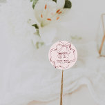 Whimsical Retro Doodle | Hochzeit Runder Aufkleber<br><div class="desc">Fügen Sie Umschläge, Goodies-Taschen, handgefertigte Leckereien und vieles mehr mit unseren lustigen Doodle-Aufklebern eine besondere Touch hinzu. Quirky handgezeichnete Illustrationen! Mit Retro-Linien Zeichnungen, die als schicke Iterationen von Notebook-Randinalia lesen. Die entspannte Atmosphäre ist eine klare Abkehr von der traditionellen, abgestuften Schrift und den schlanken Schriften, aber die kritzelige Hochzeitsarbeit fühlt...</div>