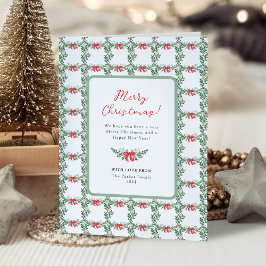Whimsical Retro White | Frohe Weihnachten