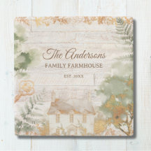 Whimsical Rustic Country House Family Name