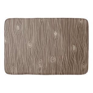 Whimsical Rustic Woodland Forest Badematte