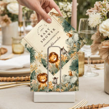 Whimsical Safari Welcome Baby Shower