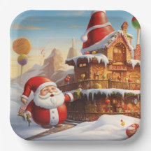 Whimsical Santa Claus 4