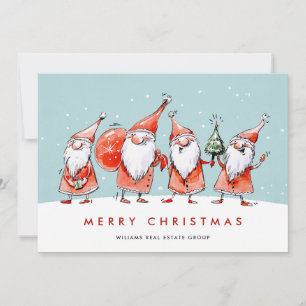 Whimsical Santa Claus Gnome Weihnachten Unternehme