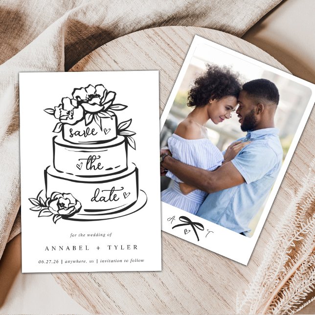 Whimsical Save-The-Date-Karte Einladung (Von Creator hochgeladen)