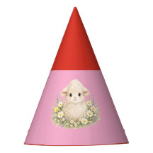 Whimsical Schafe und Wildblumen für einen charmant