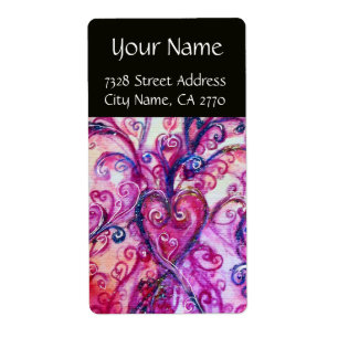 WHIMSICAL SCHNÖRKEL Hellrosa Lila Schwarz