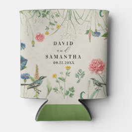 Whimsical Secret Garden Wildblumen 2 Dosenkühler