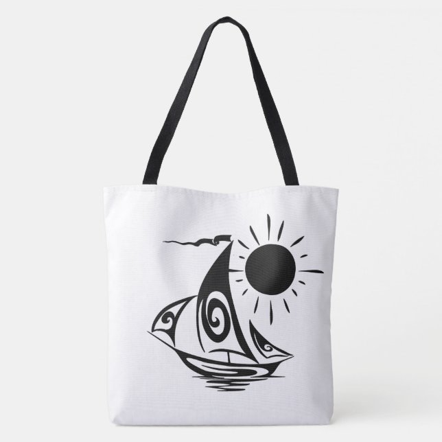 Whimsical Segelboot Lazy Day (Rückseite)