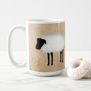 Whimsical Sheep Kaffeetasse