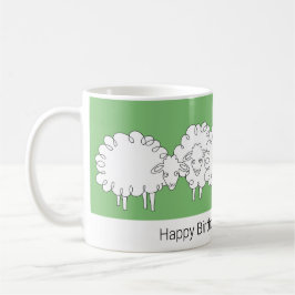 Whimsical Sheep Tasse