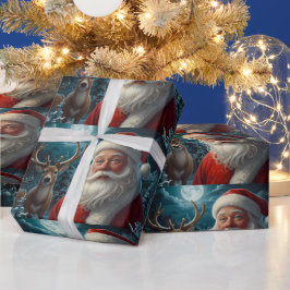 Whimsical Snowman Weihnachtswerk Geschenkpapier