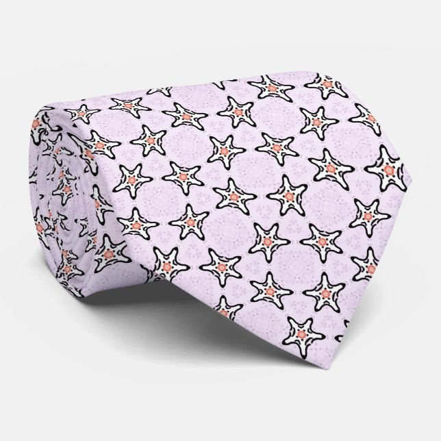 Whimsical Stars Neck Tie Krawatte (Gerollt)