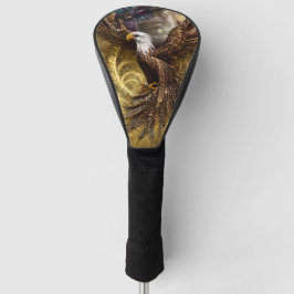 Whimsical Steampunk charmanter Adler Golf Headcover