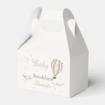 Whimsical Stork & Heißluftballon-Baby Shower