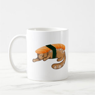 Whimsical Sushi Cats entdecken: Spaß für den Embra Kaffeetasse