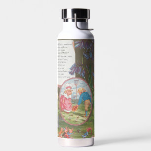 Whimsical süße Antiquität zum Valentinstag, Kate G Trinkflasche