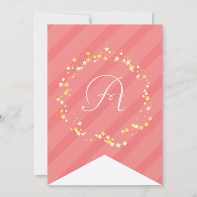 Whimsical Sweet Fairy Princess Girl Birthday Party (Vorderseite)