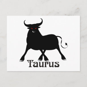 Whimsical Taurus Postkarten