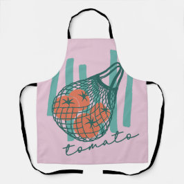 Whimsical Tomatos Italy Farmers Market Schürze